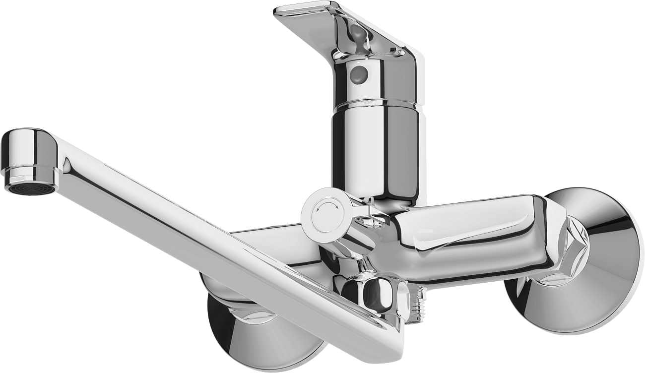 Душевой комплект с универсальным смесителем хром Stworki "Хельсингборг" XE-03cr - изображение 3