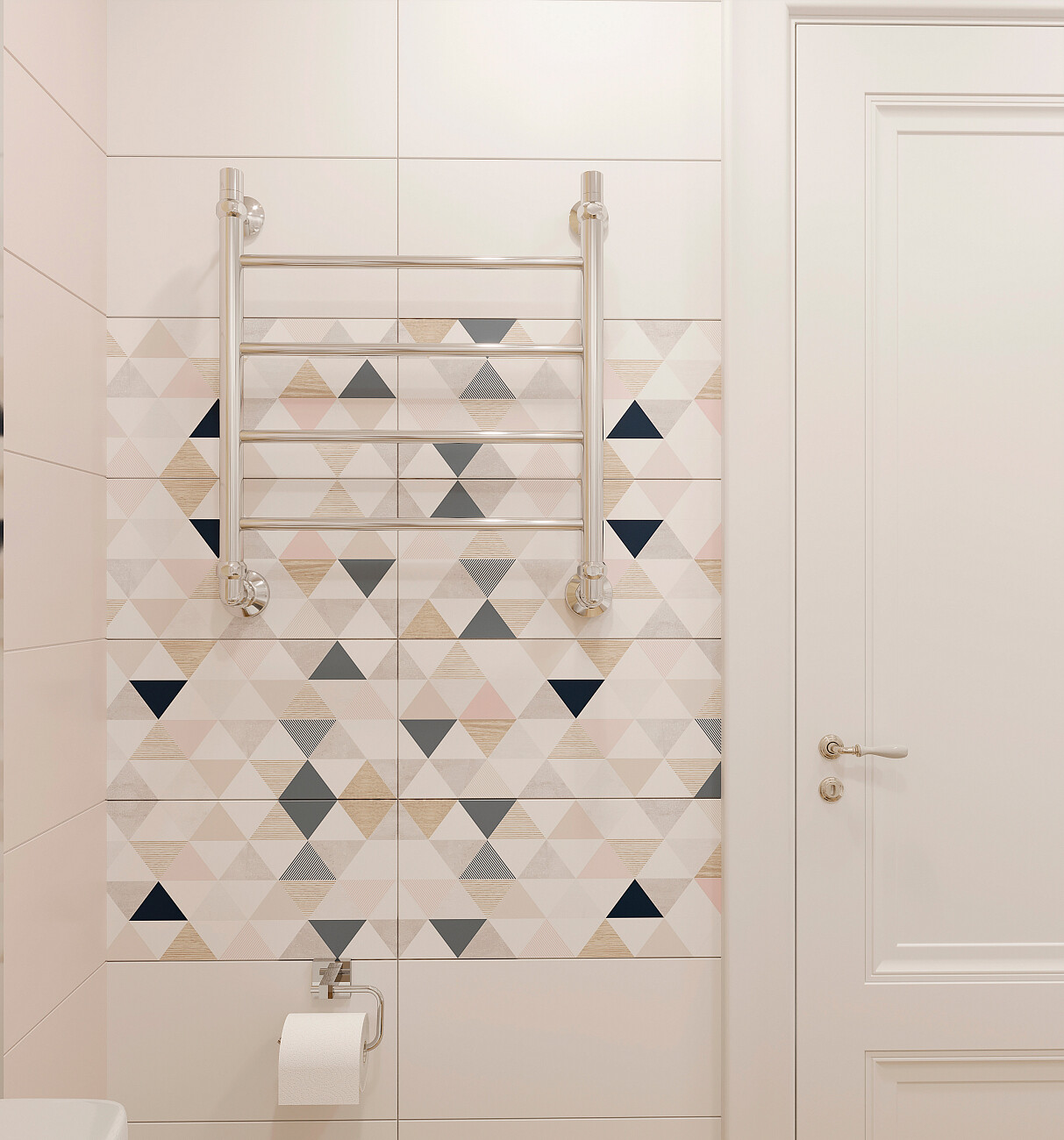 Полотенцесушитель водяной 60х50 см хром Ewrika "Сафо" P 4627201607959 - изображение 9