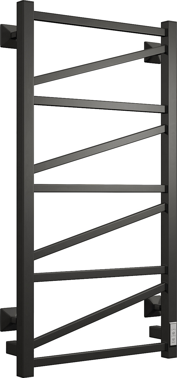 Полотенцесушитель электрический 100x50 см чёрный матовый Ewrika "Пенелопа" Z 4657771773709 - изображение 8