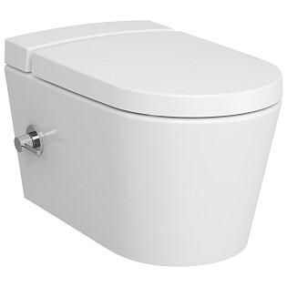 Унитаз подвесной с функцией биде и встроенным смесителем белый VitrA Nest 5176B003-6233