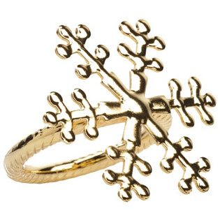 Набор из 4 колец для салфеток Dorado