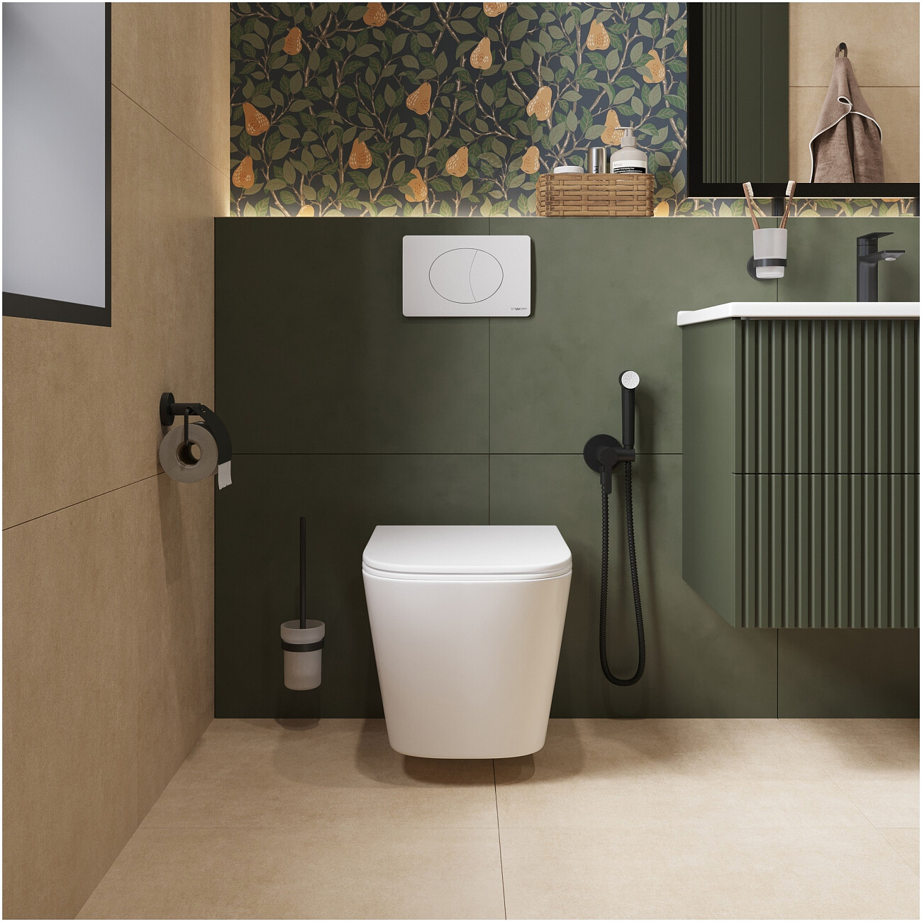 Унитаз подвесной безободковый с микролифтом белый Diwo "Смоленск" 5412 - изображение 8