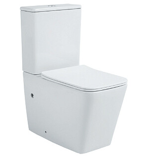 Унитаз напольный безободковый с микролифтом белый Aquatek &quot;Либра&quot; New AQ1263N-00