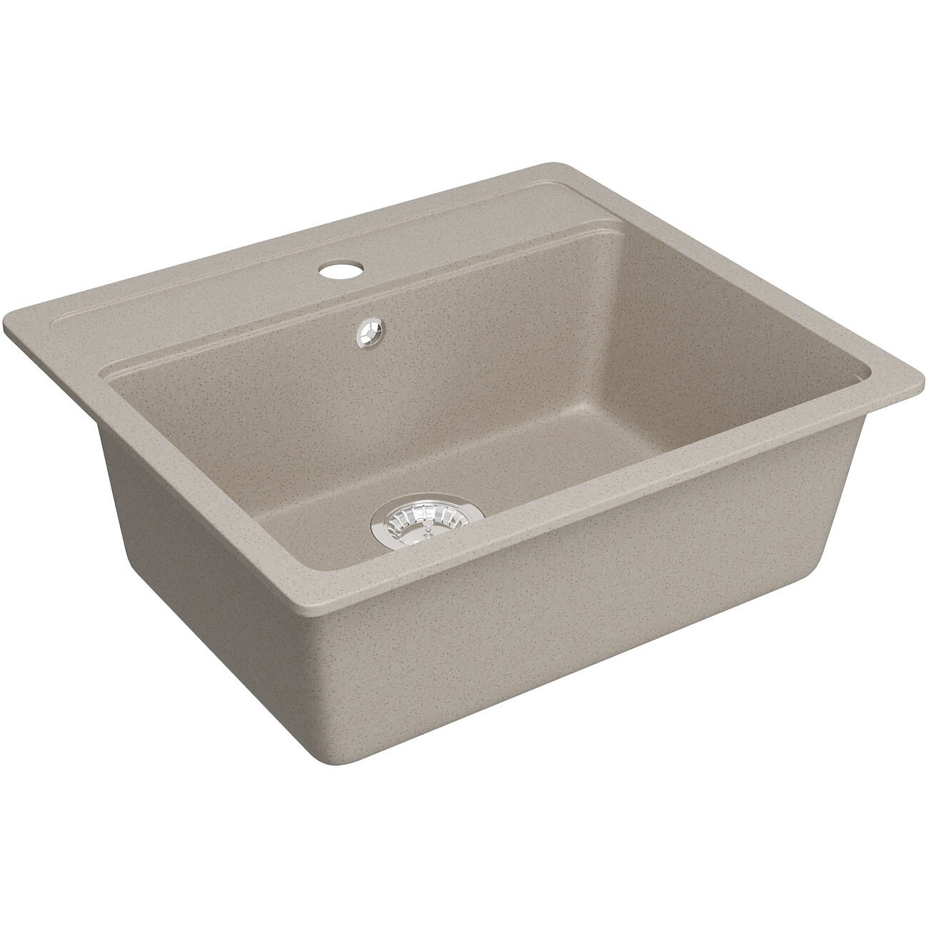 Мойка кухонная бежевая Domaci "Болонья" М-09-003 - изображение 9