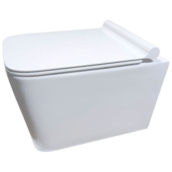 Унитаз подвесной безободковый белый Cerutti SPA Maiella Aria CT7402 - изображение 1