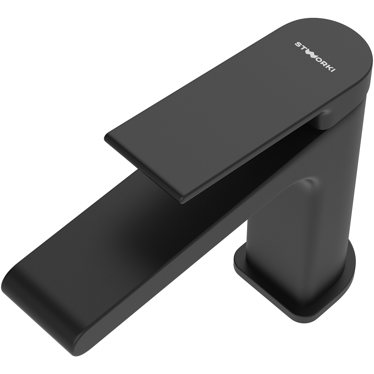 Смеситель для раковины однорычажный черный Stworki "Ольборг" S20010BK - изображение 9