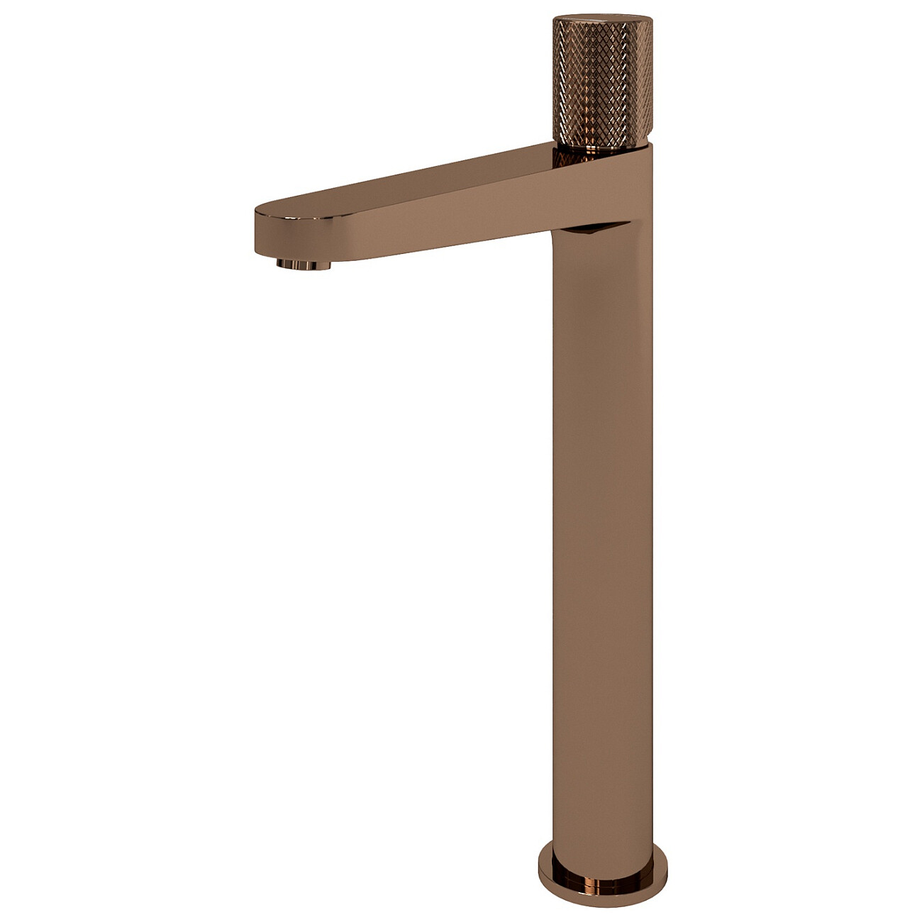 Смеситель для раковины из латуни розовое золото Wasserkraft 8803H - изображение 3