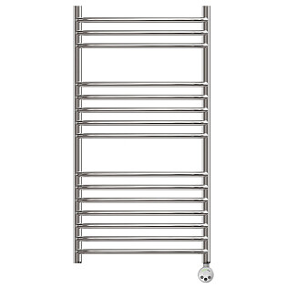 Полотенцесушитель электрический 50х100 см хром Point &quot;Альфа&quot; PN05150SE П15