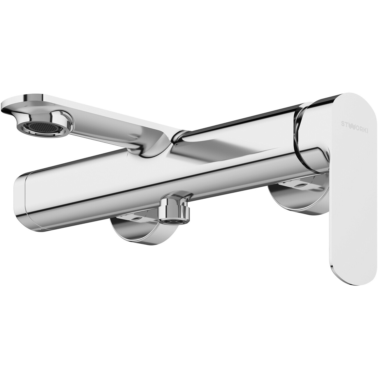 Смеситель для ванны с душем настенный хром Stworki "Вестерос" S26100CR - изображение 8