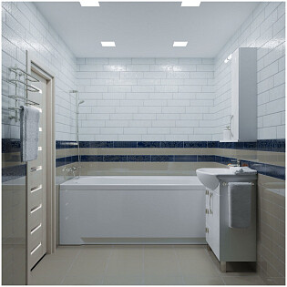 Ванна акриловая 170х75 см обрезанная белая Triton &quot;Дина&quot; Щ0000050444