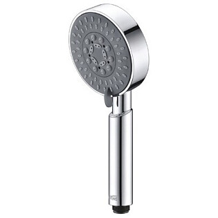 Лейка для ручного душа круглая с 5 режимами 10 см хром Wasserkraft A036