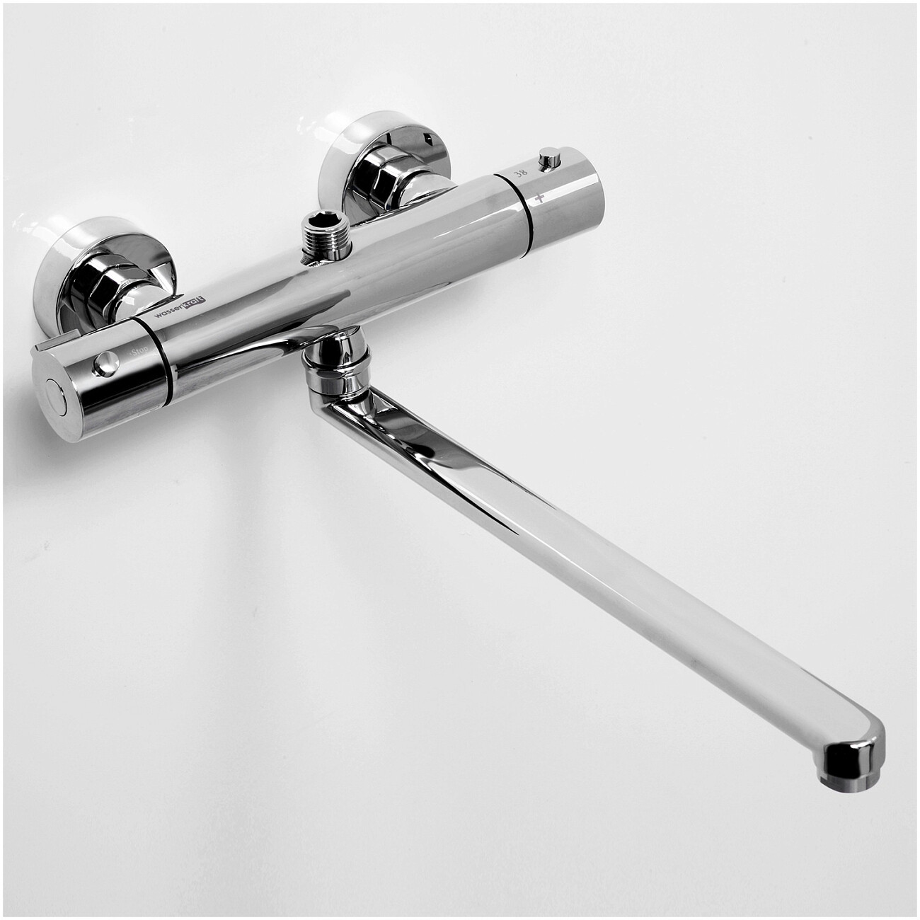 Смеситель для ванны термостатический с изливом хром Wasserkraft 4822L Thermo - изображение 2