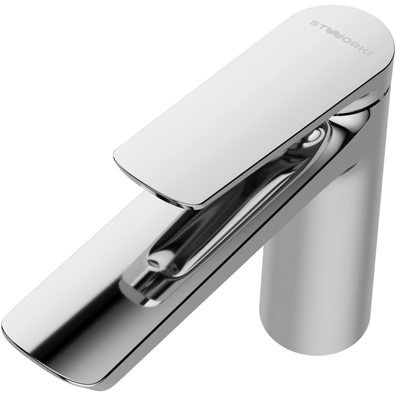Смеситель для раковины однорычажный хром Stworki "Вирклунд" S05010CR - изображение 10