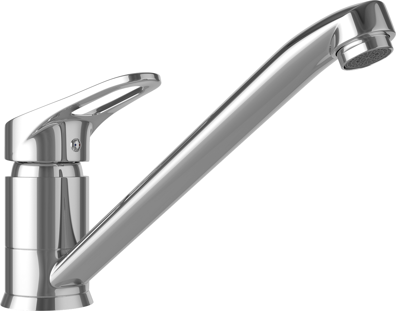 Смеситель для кухни однорычажный хром Domaci "Равенна" D11-000cr - изображение 7