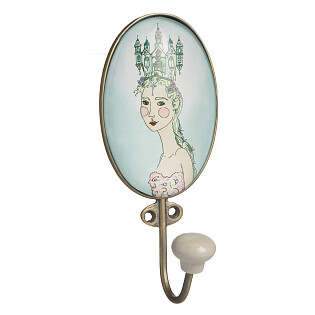 Настенный крючок Ganade Glass Girl