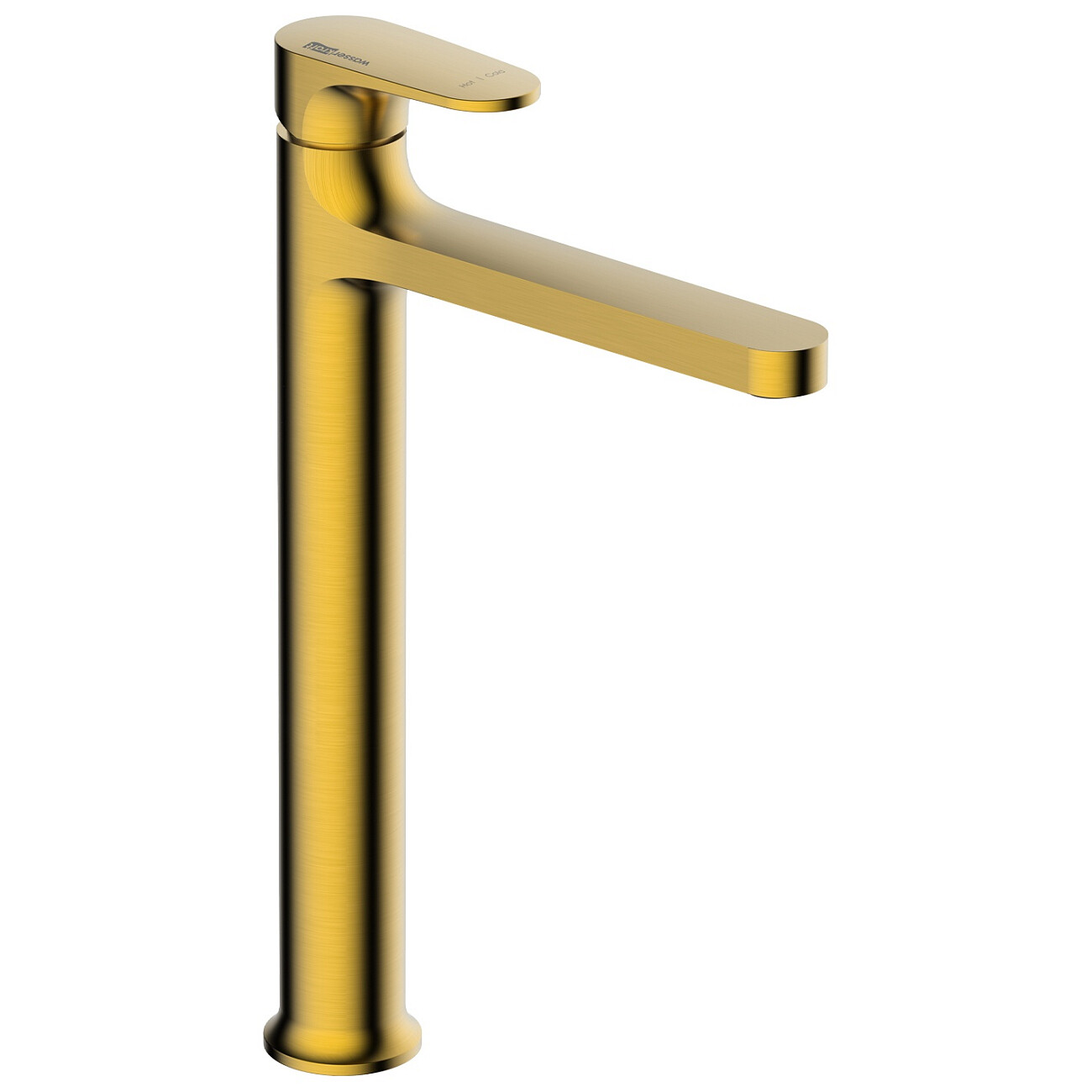 Смеситель для раковины из латуни золотой Wasserkraft 3603H - изображение 3