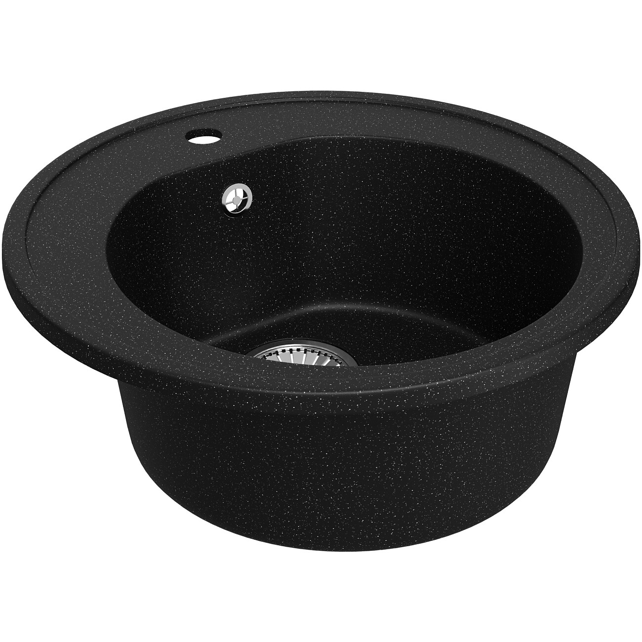 Мойка кухонная черная Domaci "Болонья" М-03-002 - изображение 9