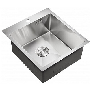 Мойка кухонная нержавеющая сталь Milacio Denia 46 Steel MC.77470