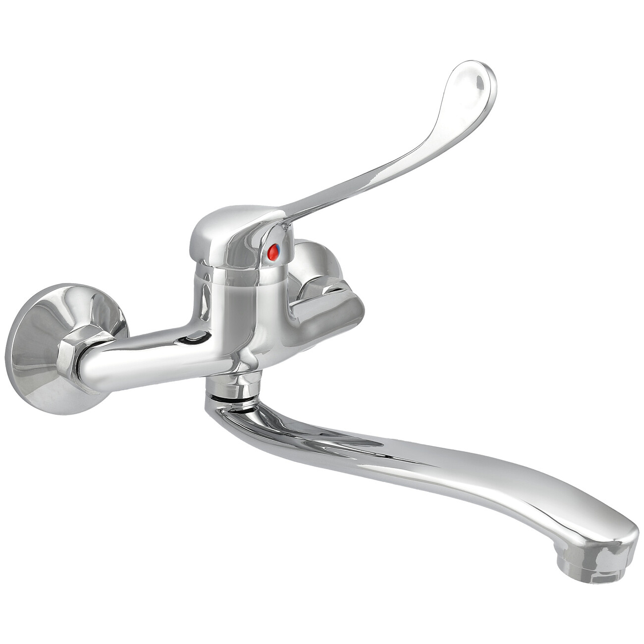 Смеситель для кухни настенный локтевой хром Istok life Standard 0402.976 - изображение 4