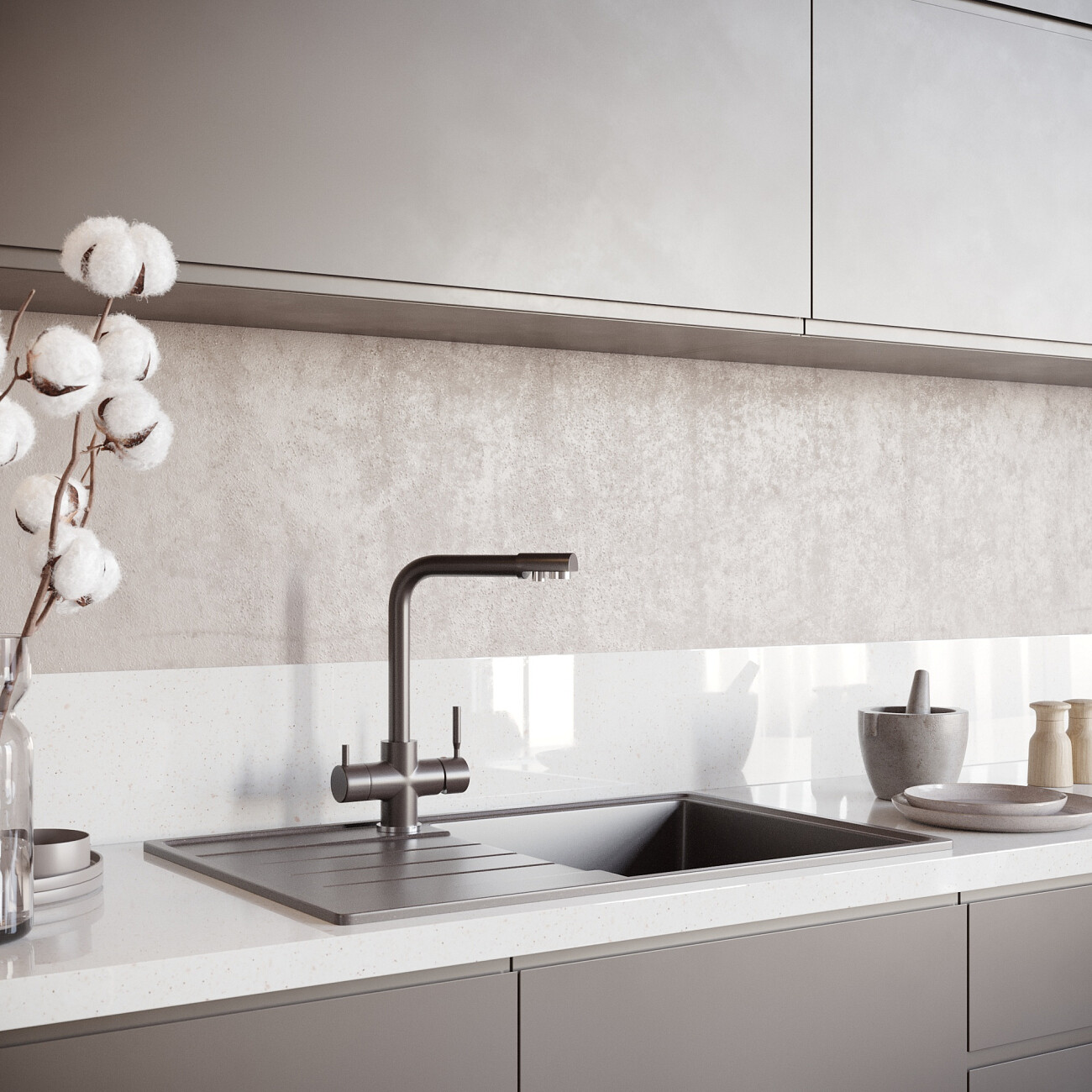 Мойка кухонная трюфель Domaci "Солерно" DP 780-06 - изображение 3