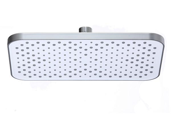 Лейка для верхнего душа прямоугольная 20х30 см белая D-Lin D61074 - изображение 1