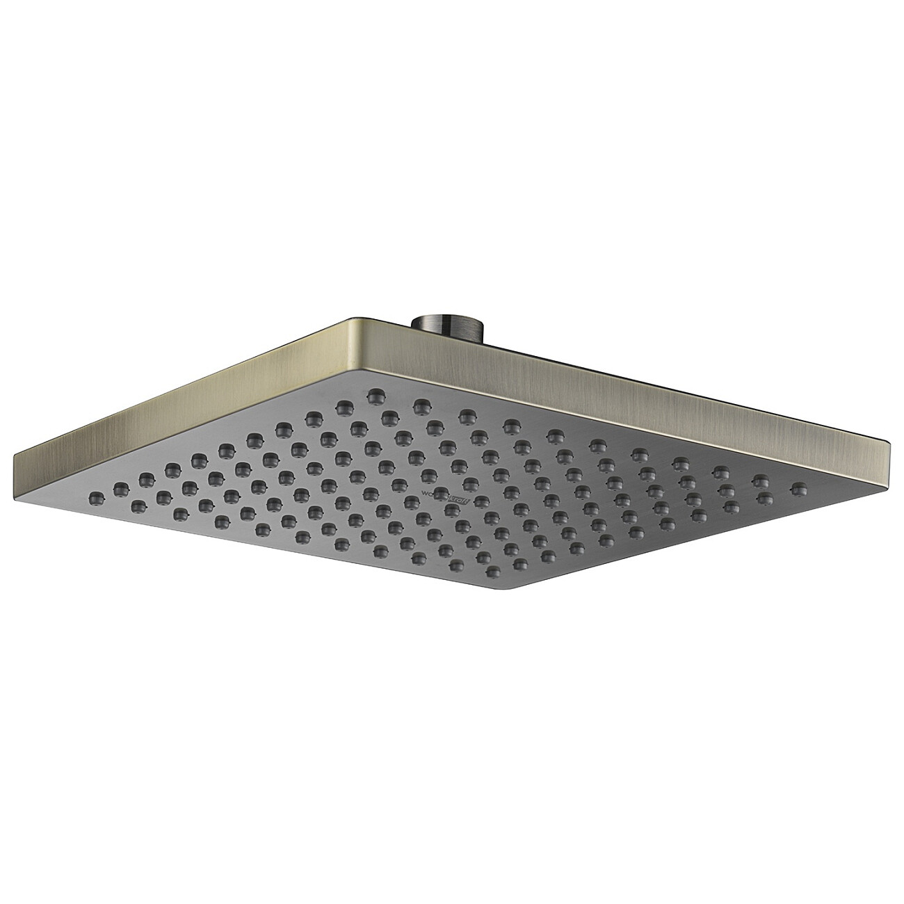 Лейка для тропического душа квадратная 20 см светлая бронза Wasserkraft A140 - изображение 3