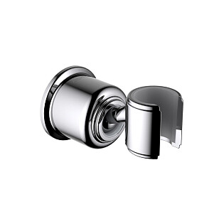 Держатель настенный поворотный для душа со шланговым подключением хром Aquatek &quot;Классик&quot; AQ2407CR