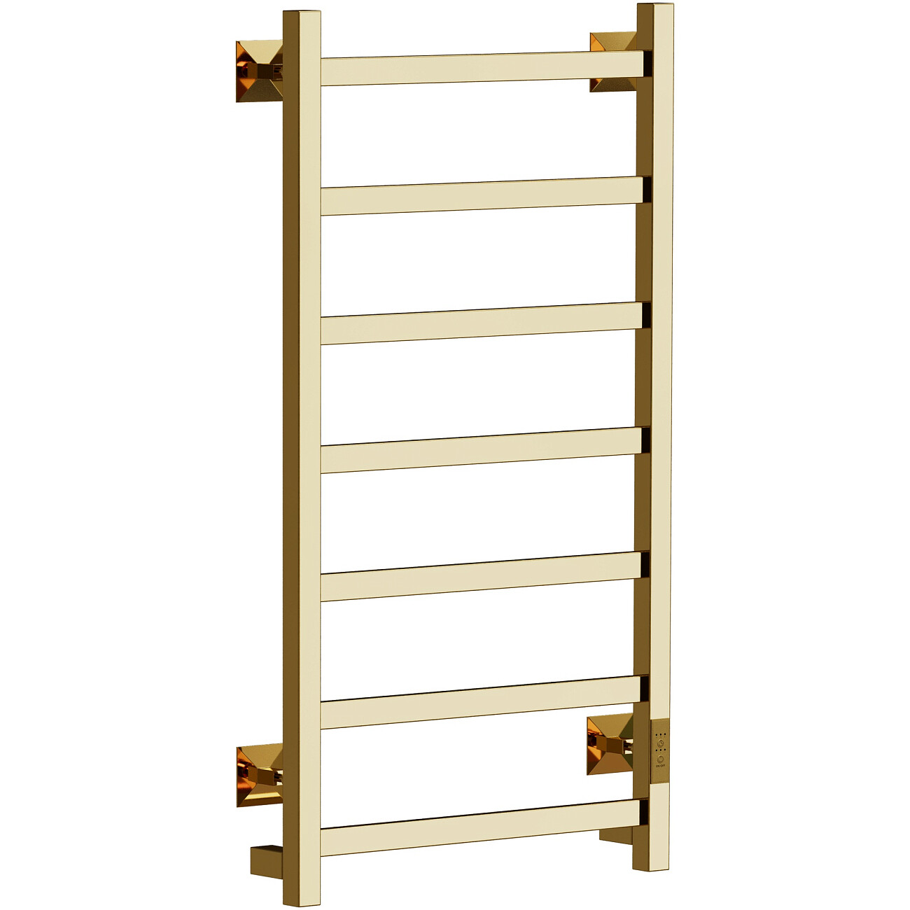 Полотенцесушитель электрический 80х40 см золотой Ewrika "Пенелопа" КВ7 ПенелопаКВ780х40золЕ - изображение 5