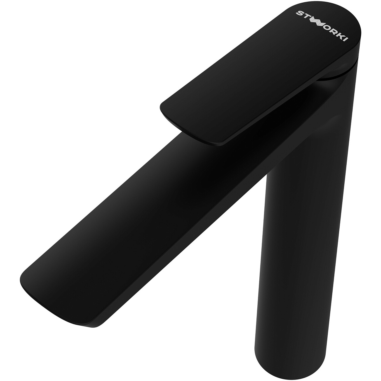 Смеситель для раковины однорычажный черный Stworki "Вирклунд" S05020BK - изображение 10