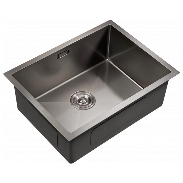 Мойка кухонная вороненая сталь Milacio Denia 58 Steel MC.77459 - изображение 1
