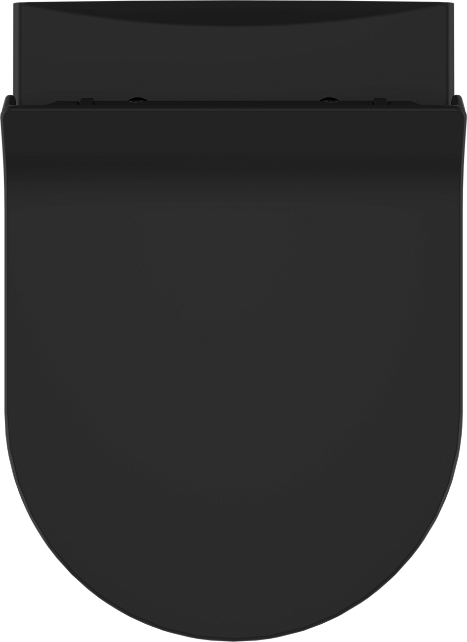 Унитаз подвесной черный Stworki "Ноттвиль" с инсталляцией TECE Base K440407 и кнопкой смыва Now - изображение 10