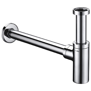 Сифон для раковины латунный хром Wasserkraft A070
