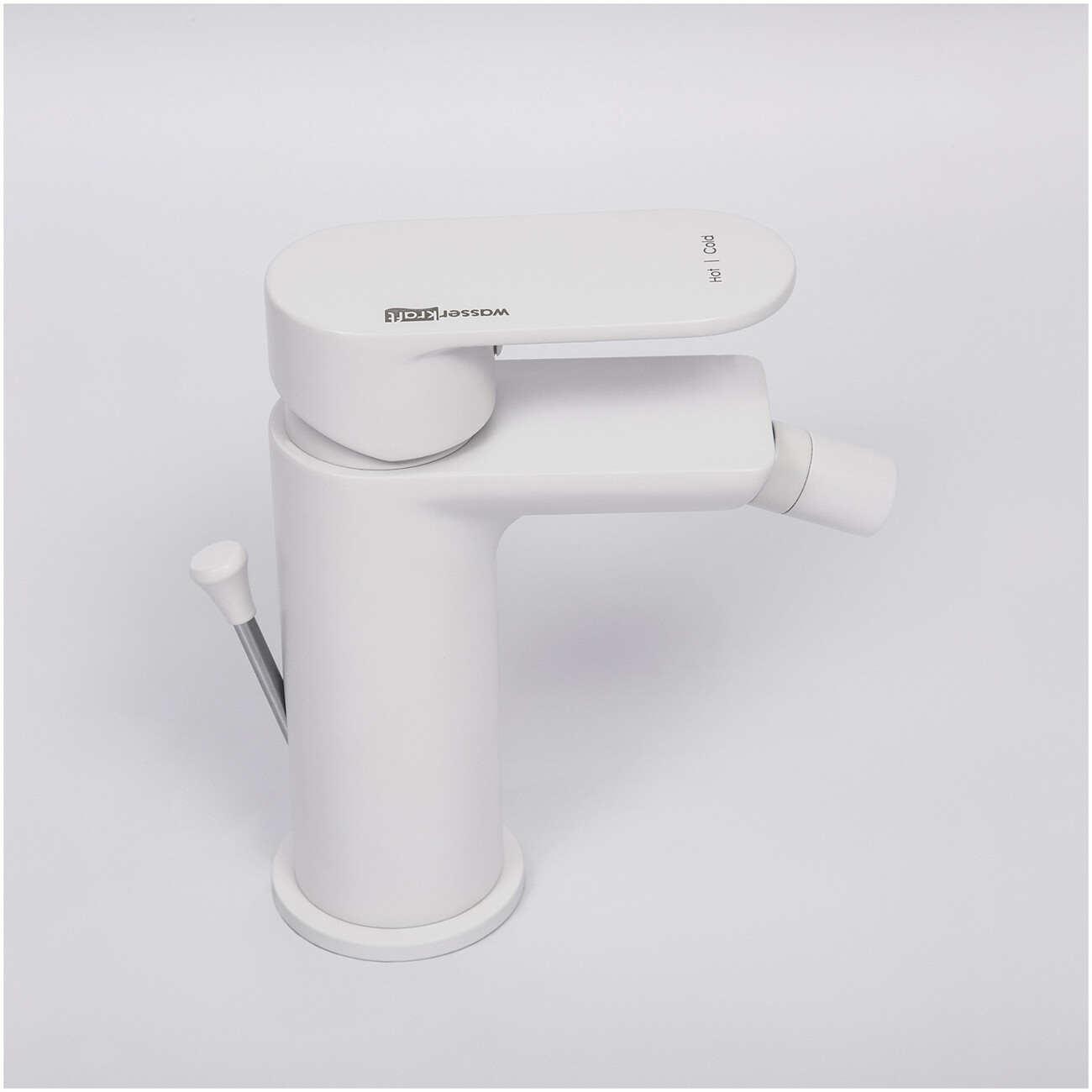 Смеситель для биде из латуни белый Wasserkraft 8506 - изображение 6