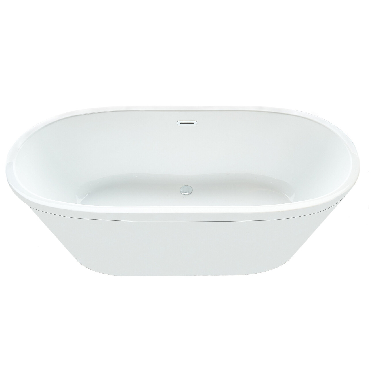 Ванна акриловая овальная 80х174 см белая Creto Tailor 19-17480 - изображение 2