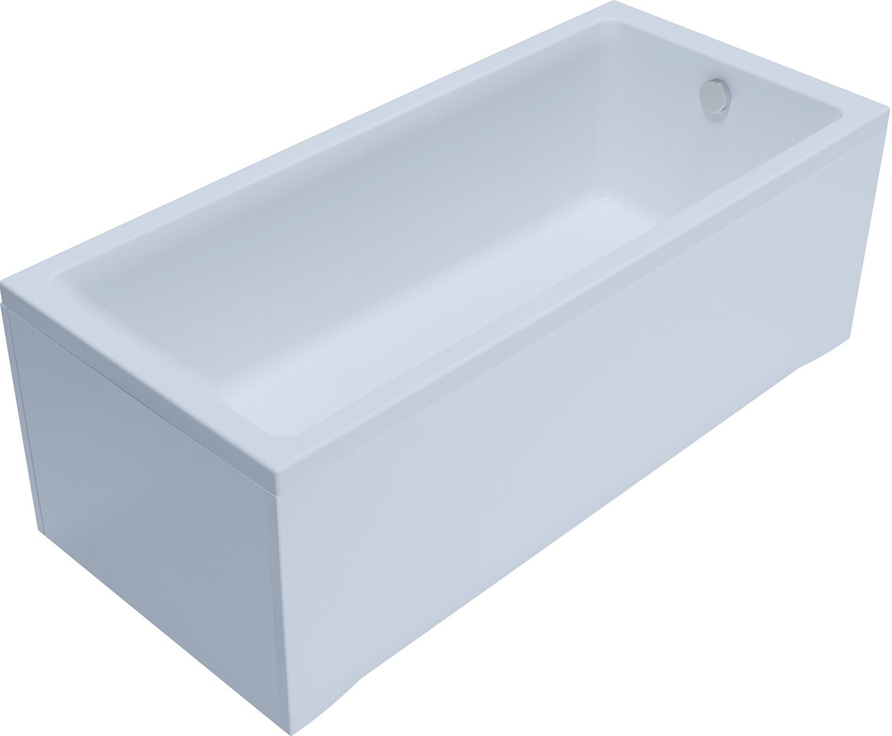 Ванна акриловая 80х180 см белая Diwo "Суздаль" Щ0000046598 - изображение 5