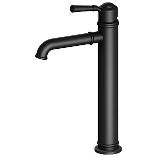 Смеситель для раковины-чаши черный Timo Arisa 5311-03F