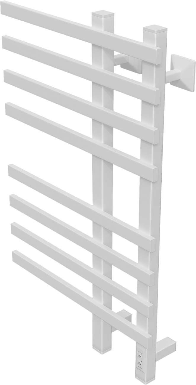 Полотенцесушитель электрический 80х50 см белый Ewrika "Медея" LT 4657771779039 - изображение 10