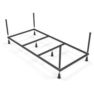 Рама для ванны стальная 170 см черная Cersanit Zen K-RW-ZEN*170n