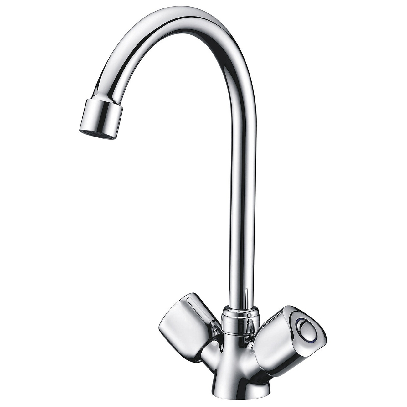 Смеситель для кухни из латуни хром Wasserkraft 2907 - изображение 3