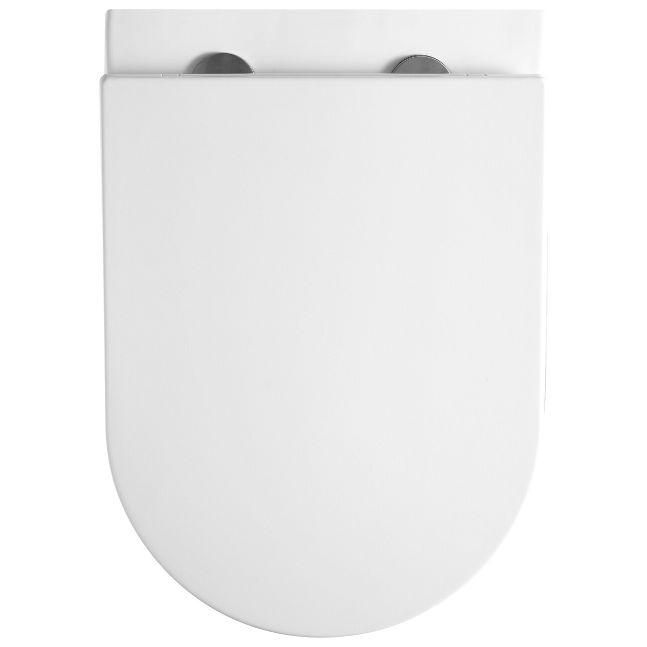 Унитаз подвесной безободковый с сиденьем микролифт белый Point "Сатурн" PN41901 - изображение 6