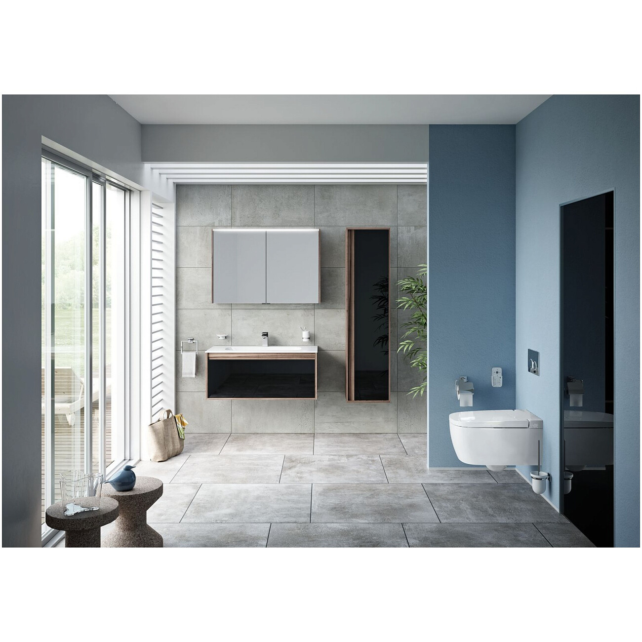 Унитаз подвесной с электронным управлением белый Vitra V-Care Comfort 5674B003-6194 - изображение 3