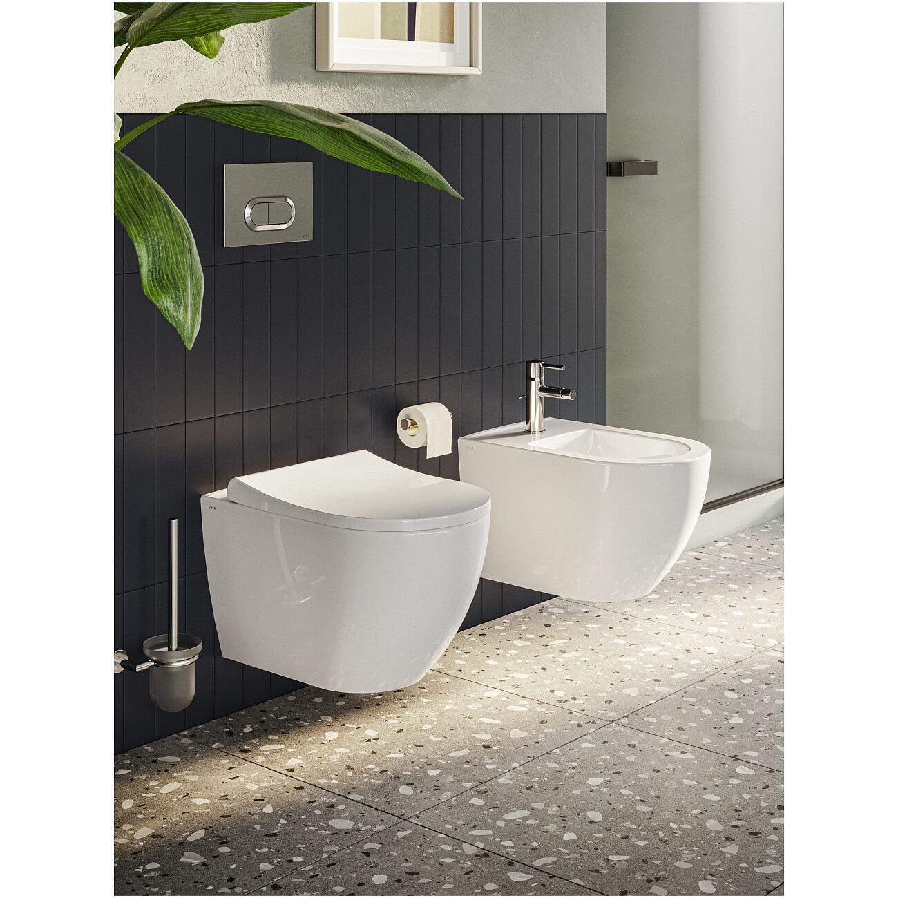 Смеситель для биде однорычажный хром Vitra Minimax S A41988EXP - изображение 2