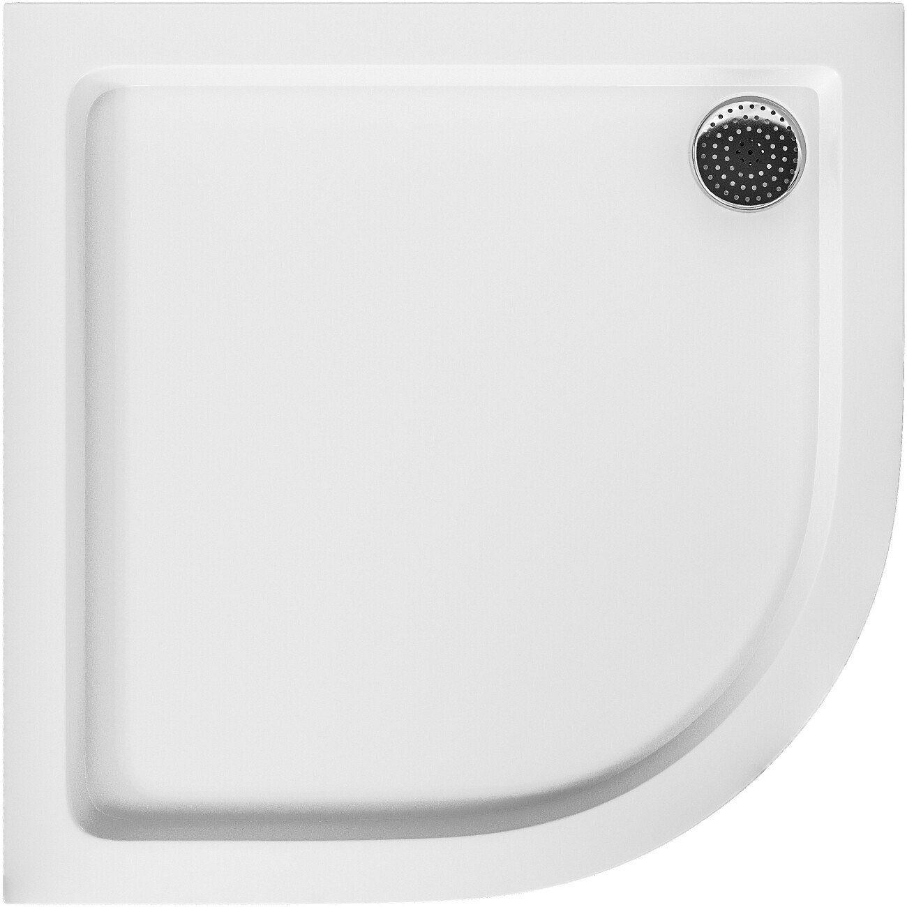 Поддон для душа акриловый четверть круга 100х100 см Diwo DS-circle - изображение 6