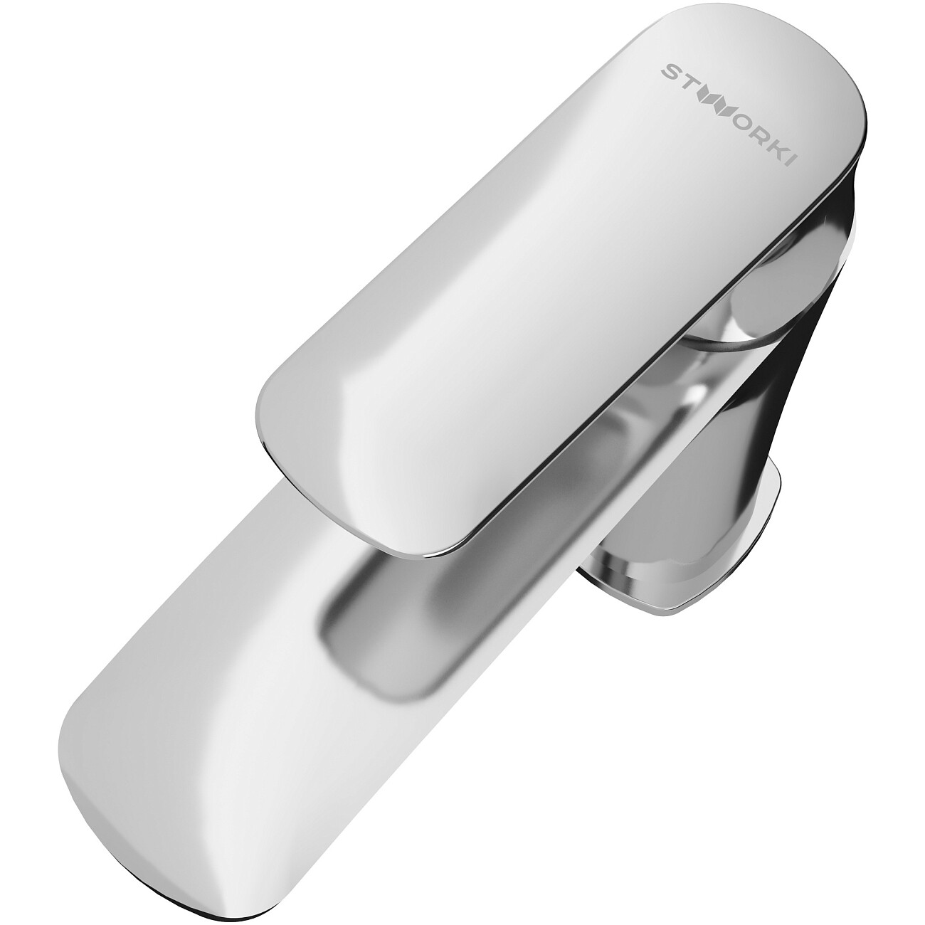 Смеситель для раковины однорычажный хром Stworki "Ши" S16010CR - изображение 10