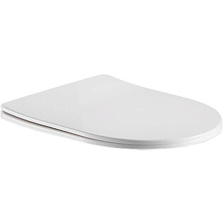 Сиденье для унитаза с крышкой белое Aquatek &quot;Оберон&quot; AQ0051-00