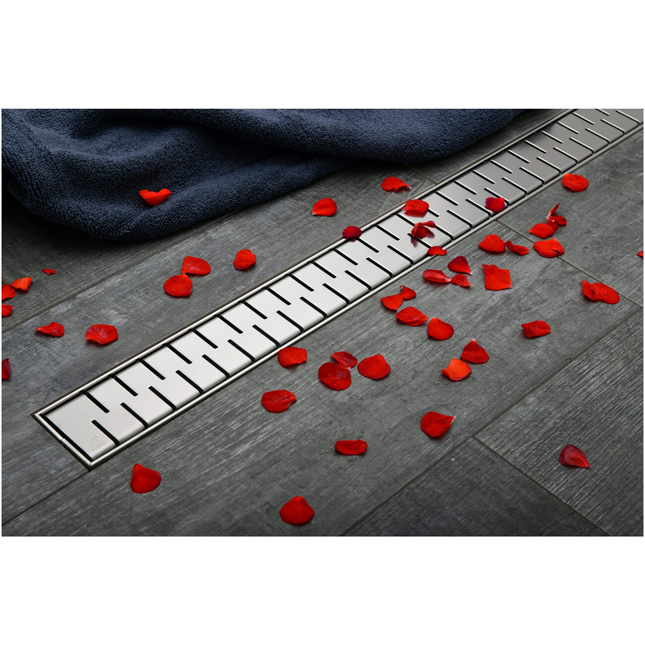 Душевой лоток с решеткой 95 см хром Creto Snake CRE-950 SN - изображение 5