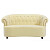Диван Victoria полукруглый бежевый