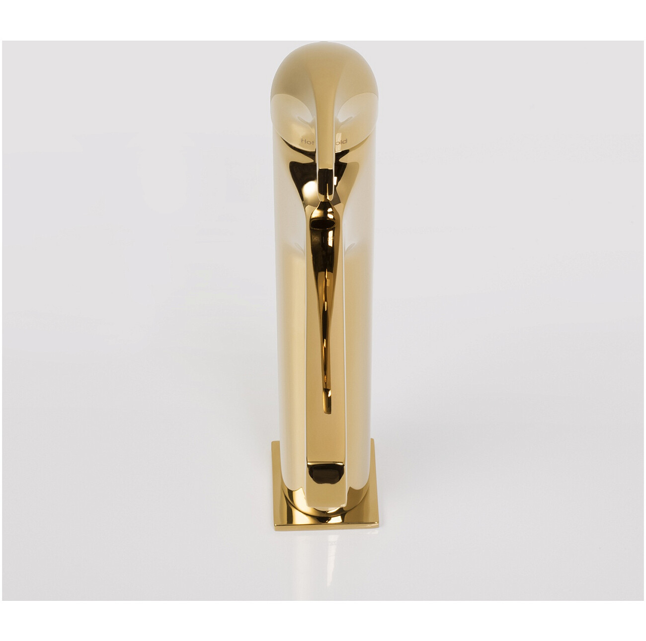 Смеситель для раковины из латуни золотой Wasserkraft 7103H - изображение 9