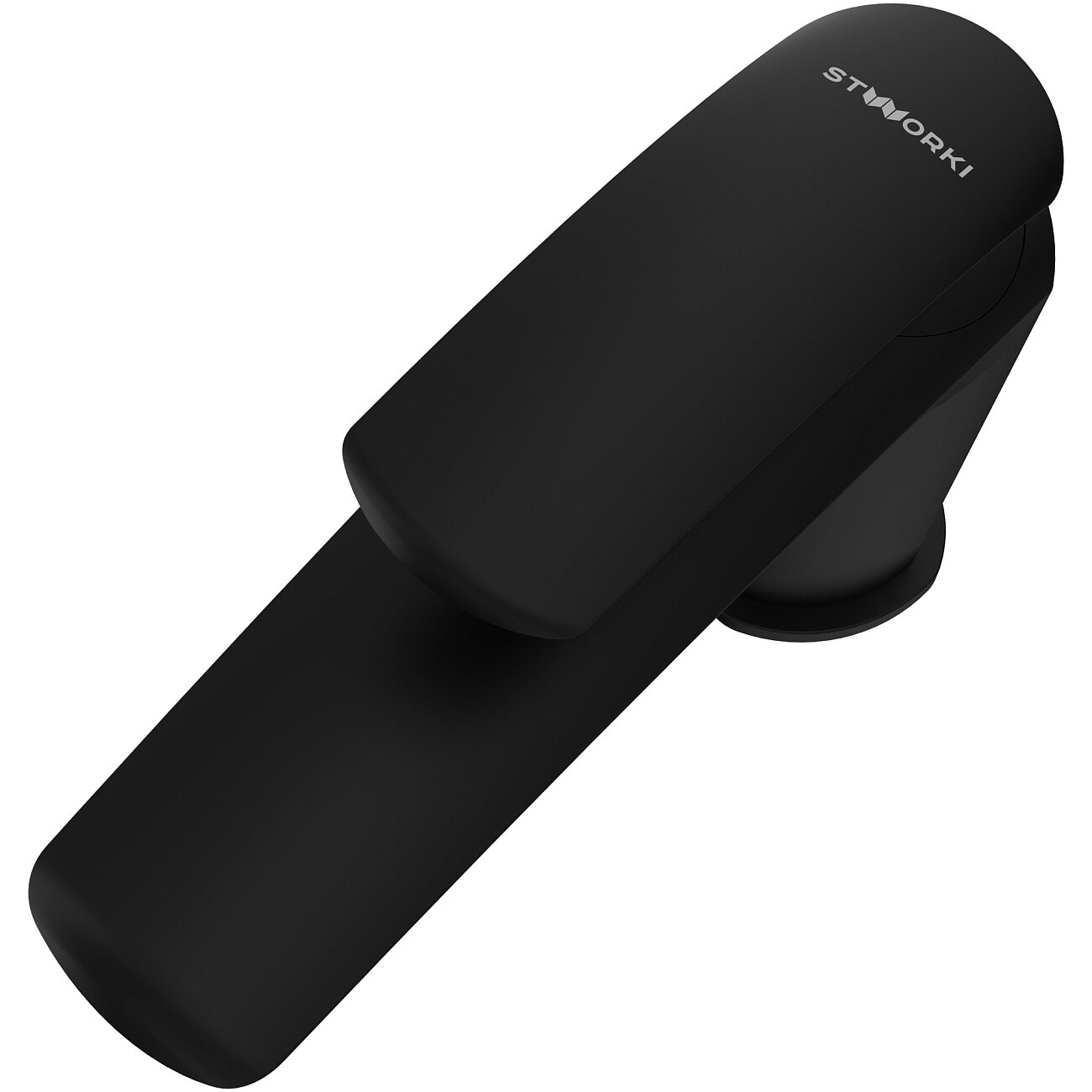 Душевой комплект с тропическим душем черный Stworki "Гётеборг" S03010BK, S03170BK - изображение 5