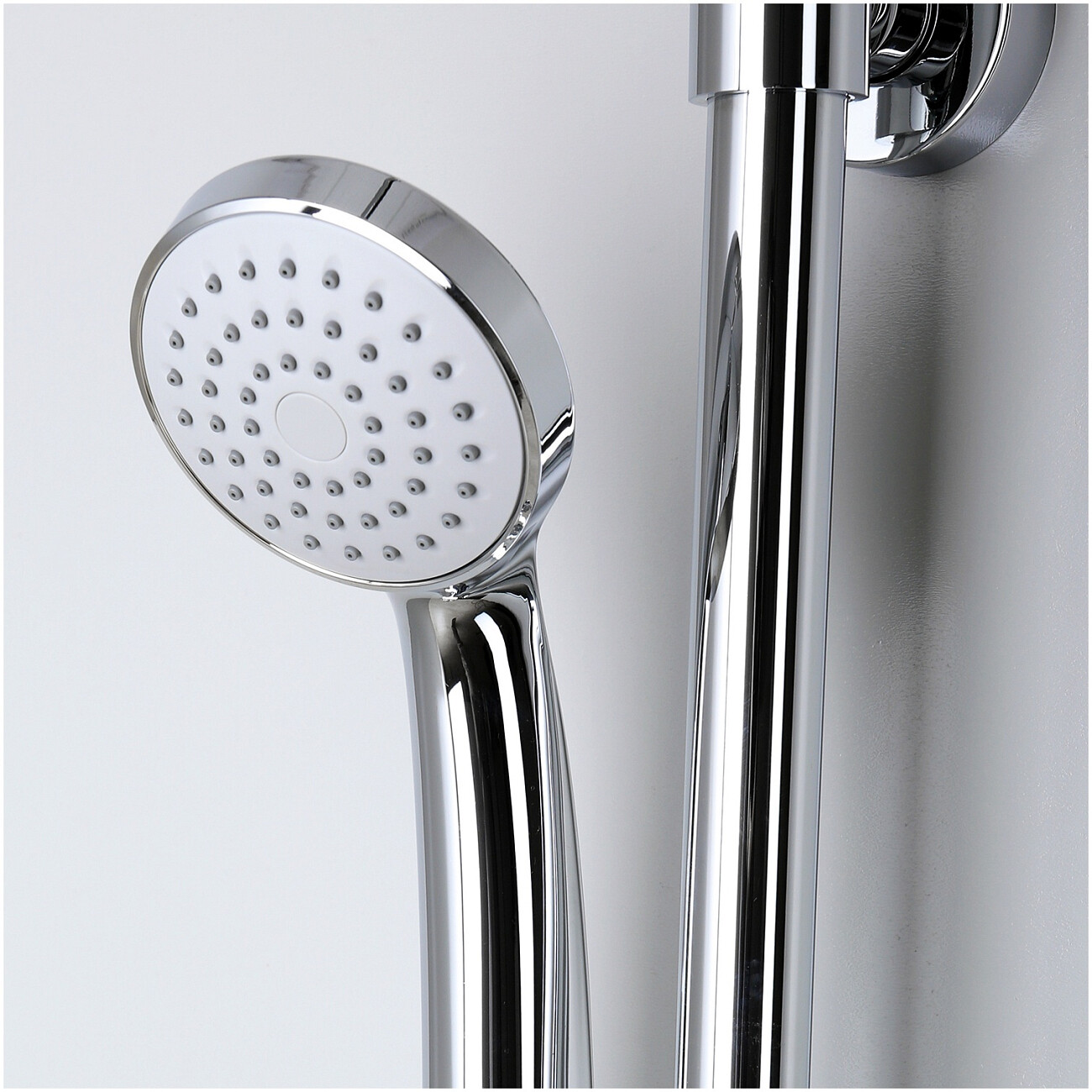 Душевая система со смесителем из латуни хром Wasserkraft A12202 - изображение 4